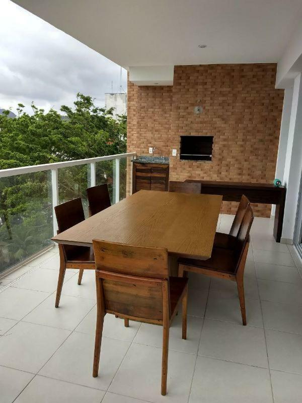 Apartamento Guaruja Enseada Mobiliado Varanda Gourmet E Lazer Completo Zewnętrze zdjęcie